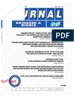 Jurnal Ekonomi Dan Bisnis PDF