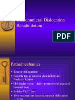 Glenohumeral Dislocation Rehab Guide