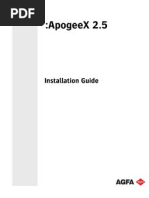 ApogeeX 2.5.0 InstallGuide