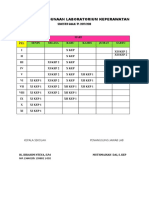 Jadwal Penggunaan Lab Kep 2017