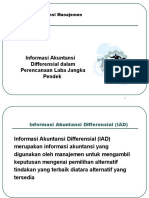 Bab 5 Aplikasi Informasi Akuntansi Differensial Dalam An Jangka Pendek