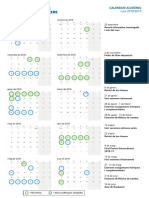 Calendari Academic 2018 19 PDF
