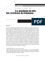 Identidade e Qualidade de Vida Nos Territórios Da Cidadania