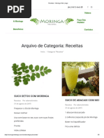 Receita com Moringa