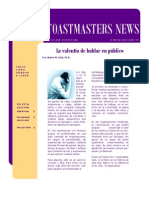 Toastmasters News-edición octubre 2010