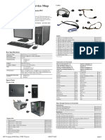 HP Compaq 8300 Elite Convertible Minitower Illustrated Parts & Service Map