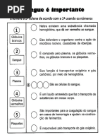 Atividade Sangue
