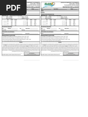 SILAKBO 2018 Registration Form