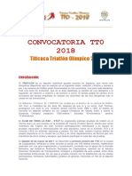 Convocatoria TTO 2018