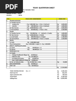 Tour Program Form | PDF