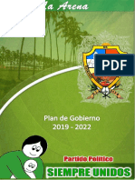 plan 2019 - 2022 LA ARENA