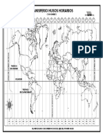 Planisferio Usos Horarios