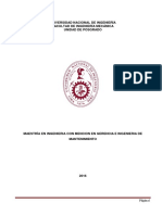 Maestria de Mantenimiento Posgrado Fim Uni