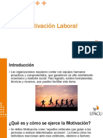 Motivación Laboral PPT PDF