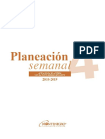 Planeacion Semanal 4 2018 Editable