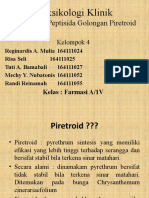 Kelompok 4 - PPT - Keracunan Peptisida Golongan Piretroid-1