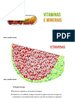 Aula 004 - Vitaminas e Sais Minerais