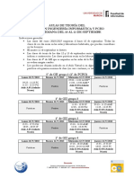 Horario Primera Semana 2018-19 PDF