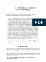 RUTTER - Resilience Concepts PDF