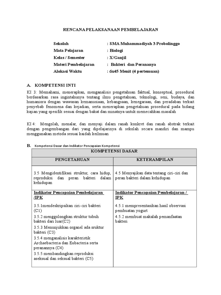 Rpp Kd 3 5 Bakteri Doc