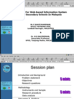 A Portal For Web-Based Information System For Secondary Schools in Malaysia