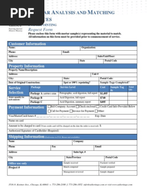 Ushg Request Form