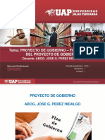 Proyecto de Gobierno