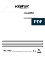 TRA-2350P Instruction Manual