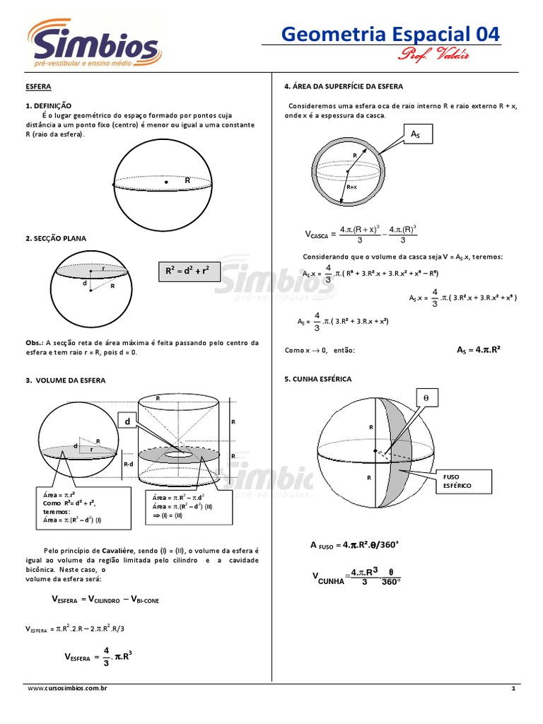 CONT) II.2.6 Esfera, PDF, Esfera