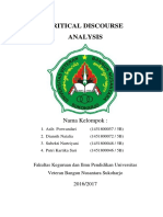 CDA Pendidikan Komersialisasi