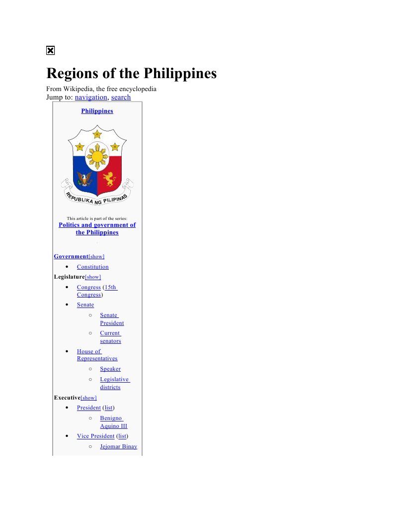Philippine Regions Overview | PDF | Mindanao | Philippines