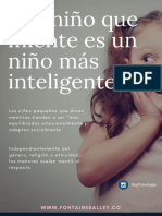 Un Niño Que Miente Es Un Niño Más Inteligente