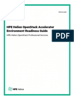 Hpe Helion Openstack Accelerator Environment Readiness Guide