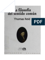 1-Reid Thomas 2003-La Filosofia Del Sentido Comun