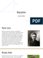 French Biographies