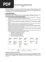 Software Testing Methodologies: Unit 1