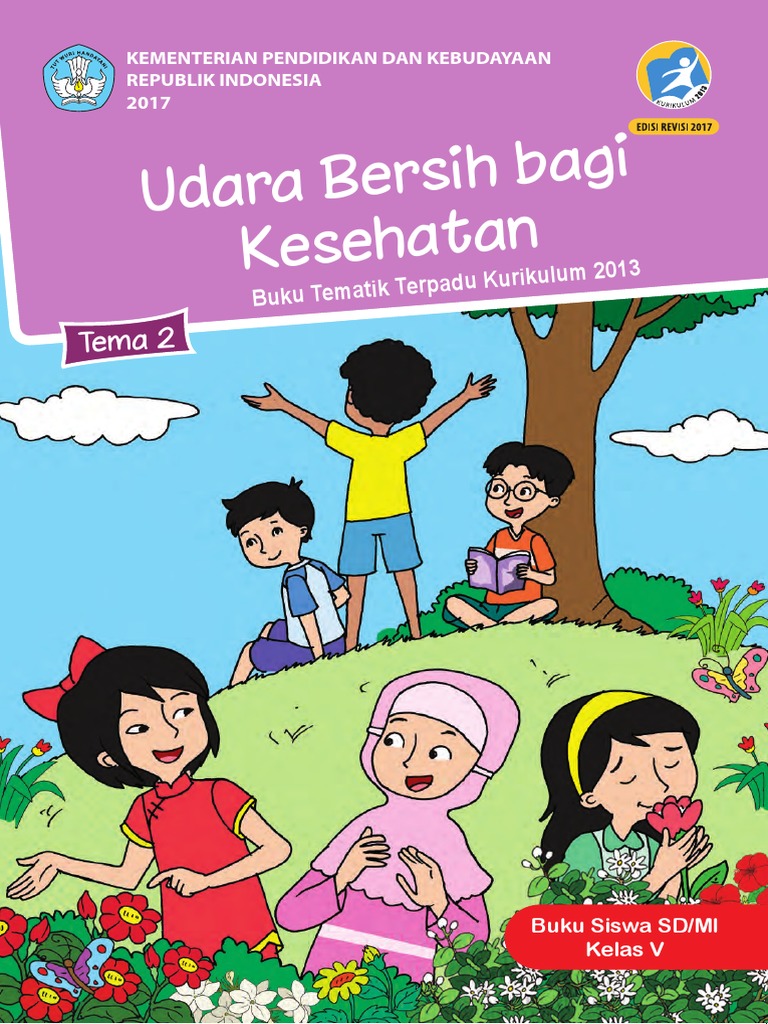 Download Buku Tema 2 Kelas 5 Udara Bersih Bagi Kesehatan