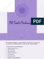 Tools Techniques PDF