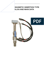 ZERO100E Insertion Type Electromagnetic Flow Meter Catalog Z100E by Dalian Zero Instrument Technology Co., LTD China