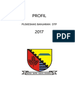 Cover Profil Puskesmas Banjaran DTP 2017