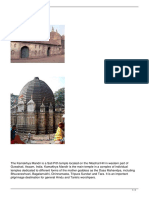 Kamakhya Mandir Guwahati PDF