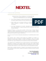 100715 NP Intento 62 por detener licitación es rechazado