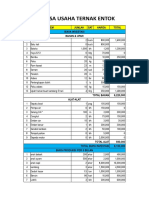 ANALISA USAHA Bisnis Mentok