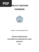 Download modul metode numerik by Ziy Culun SN38897195 doc pdf