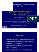 Agricultura y Seguridad Aliment Aria