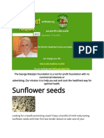 Benefits of Sun Flower Seeds