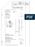 Design of Steel I Section BS5950