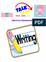 Writing Worksheet