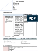 Sesión de Aprendizaje Comunicación Escribo Entrevistas