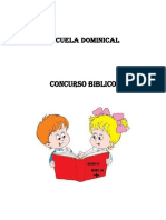 Convocatoria Concurso Biblico